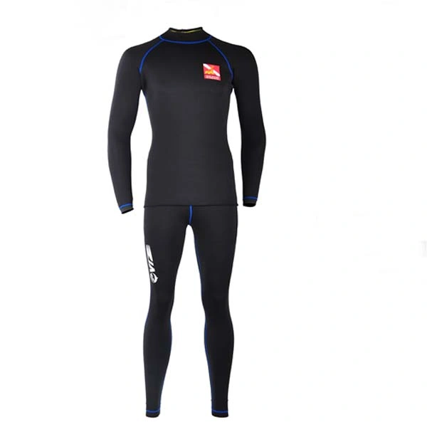 High Quality Neoprene Wetsuit Diving Suit Styrene-Butadiene Rubber Laminated Fabric 3mm Black