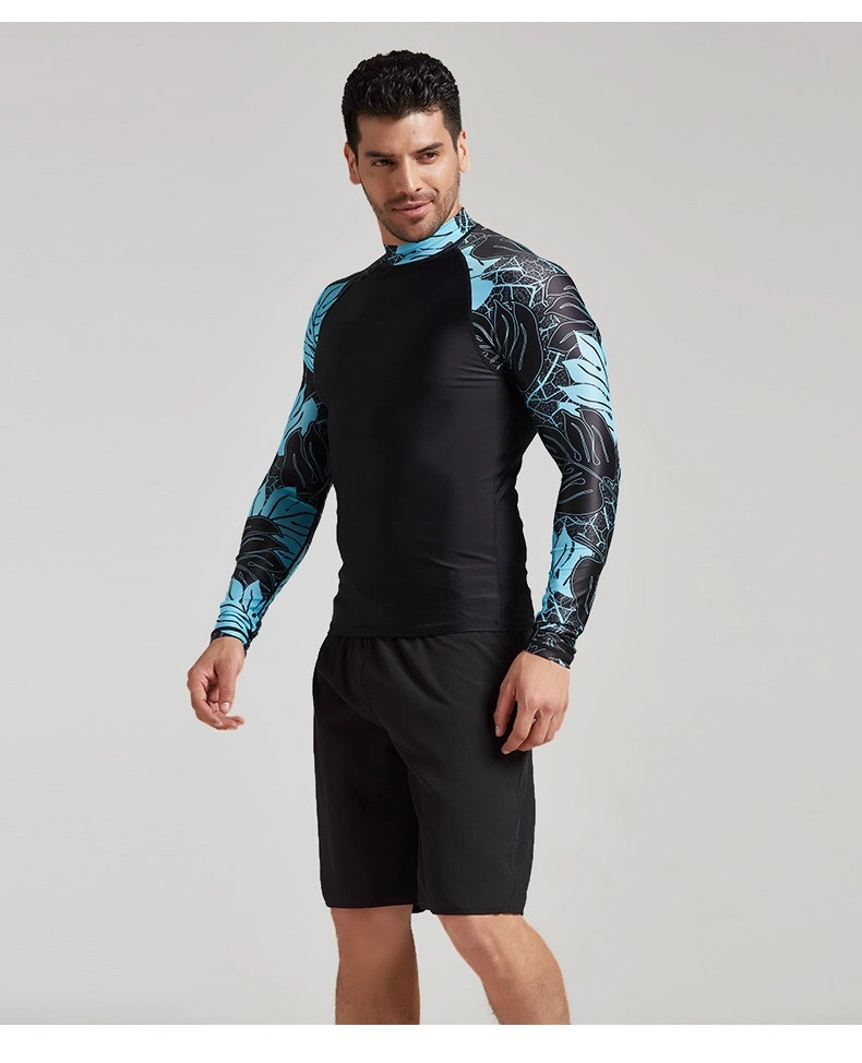 Sun Protection Upf 50+ UV Long Sleeve Dri-Fit Rashguard for Running, Fishing, Hiking