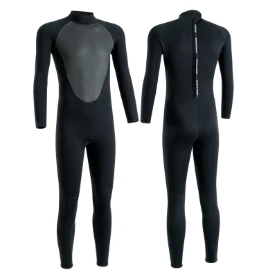 Traje de neopreno cálido de 1,5 ~ 3 mm, traje de surf húmedo de una pieza para nadar en invierno, puede ser usado por hombres y mujeres