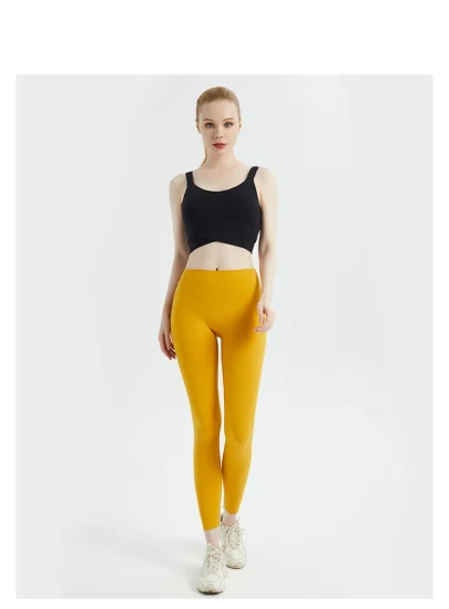 Pantalones coloridos de alta calidad de la yoga de las mujeres para hacer ejercicio y correr